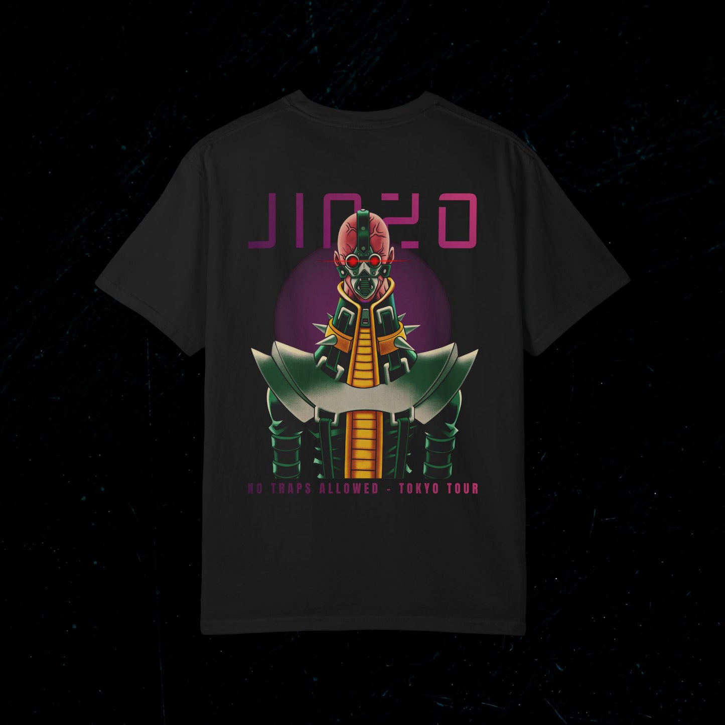 Jinzo // Trap Error" - Vintage Industrial Metal Heavyweight Tee
