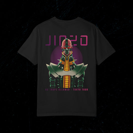 Jinzo // Trap Error" - Vintage Industrial Metal Heavyweight Tee