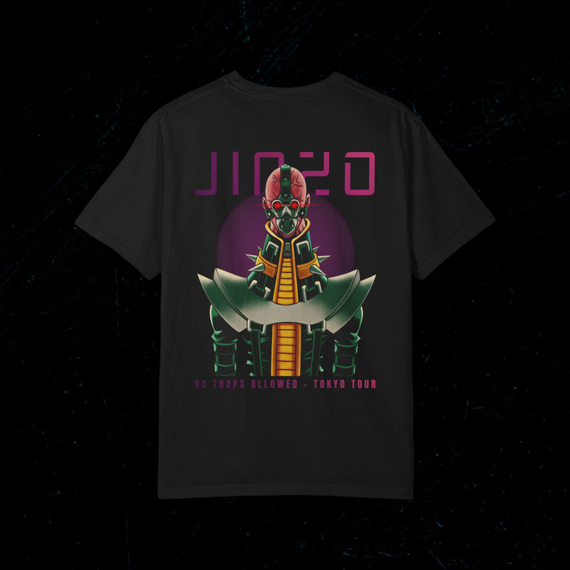 Jinzo // Trap Error" - Vintage Industrial Metal Heavyweight Tee