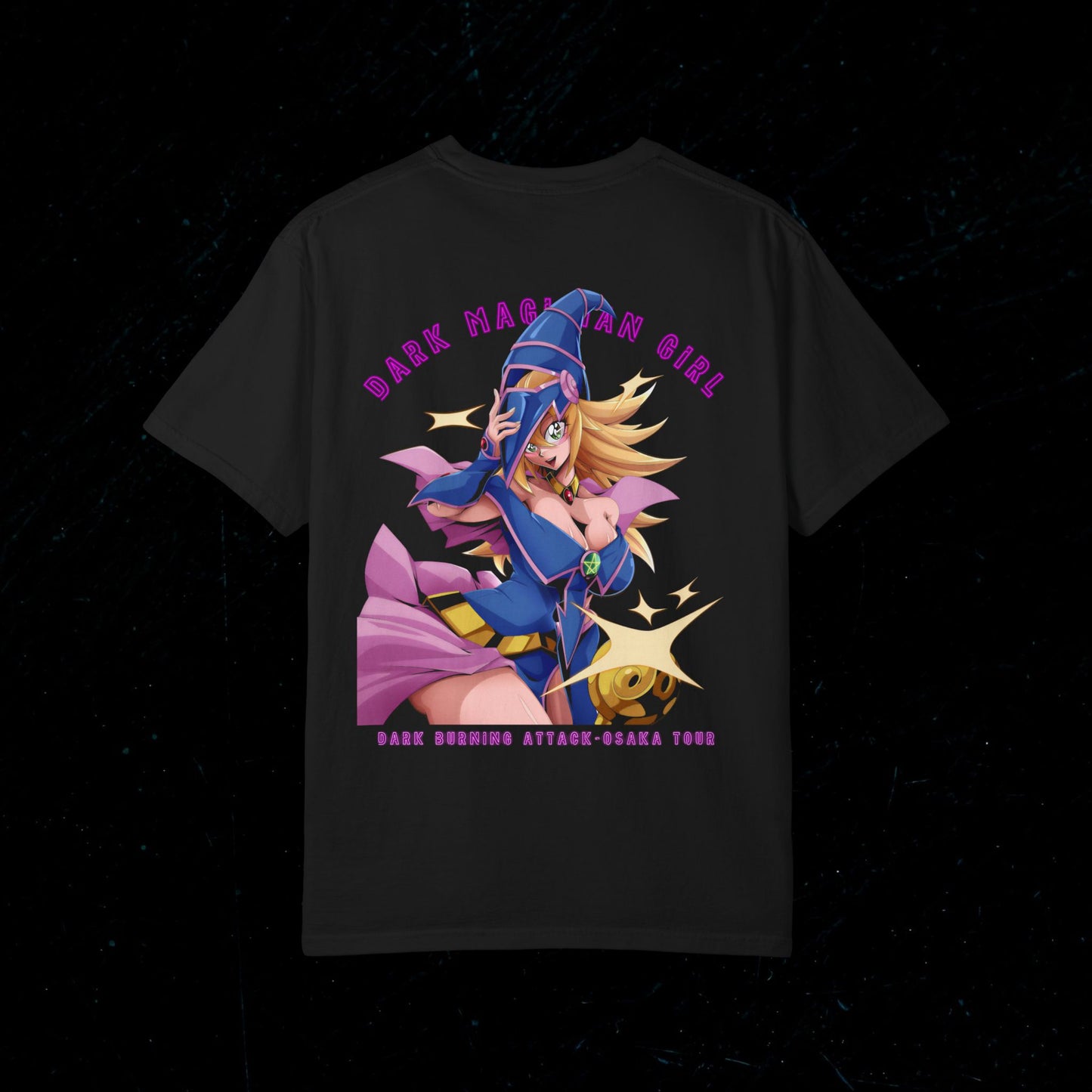 Dark Magician Girl "Dark Burning" Oversized Graphic Tee