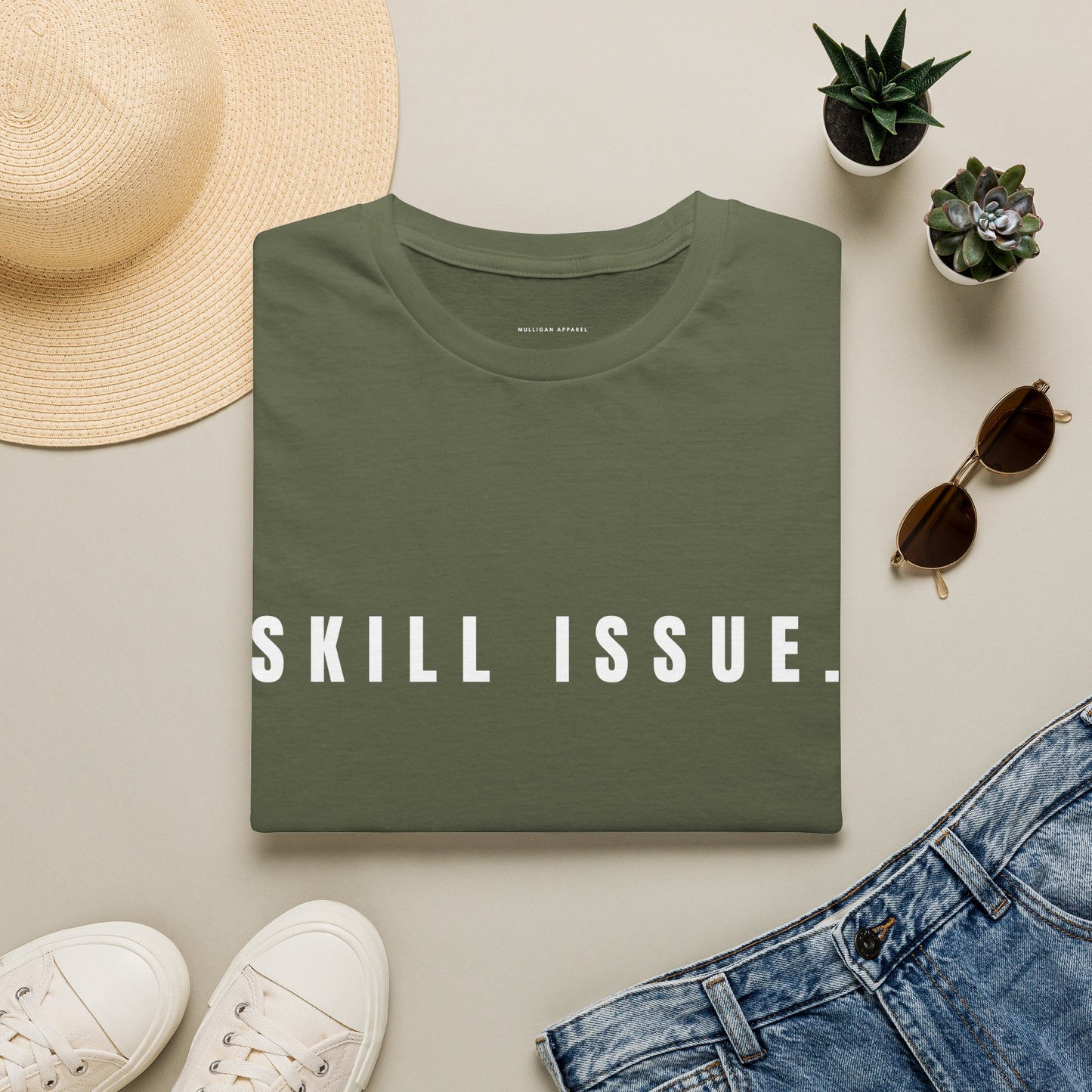 Skill Issue "Essentials" Graphic Tee